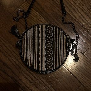 bohemian striped crossbody